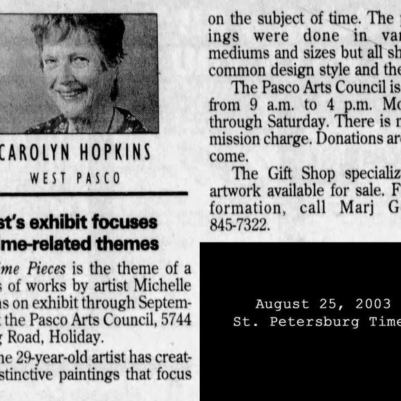 Colorful Orange Matted Abstract Art Print MariTime Artist Signed - Picture 4 of 8